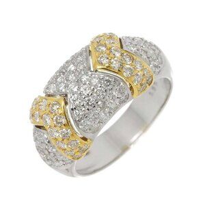 Ponte Vecchio Diamond 1.51ct Ring 18K YG WG 750 5.75-6(US) 90277715
